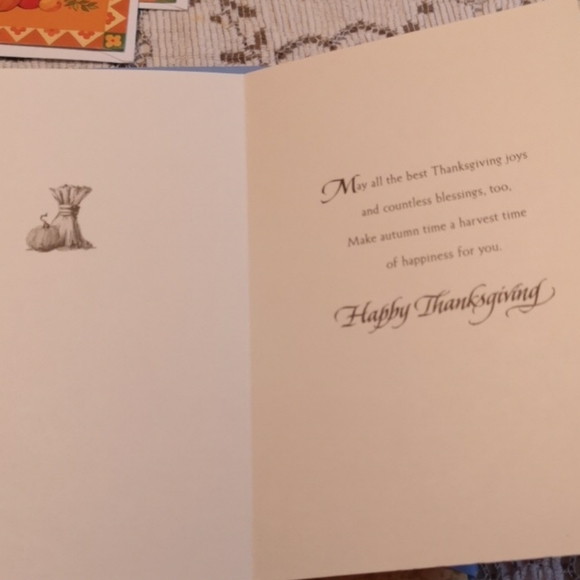 Set of 13 Thanksgiving Blessing Cards - Picture 3 of 4